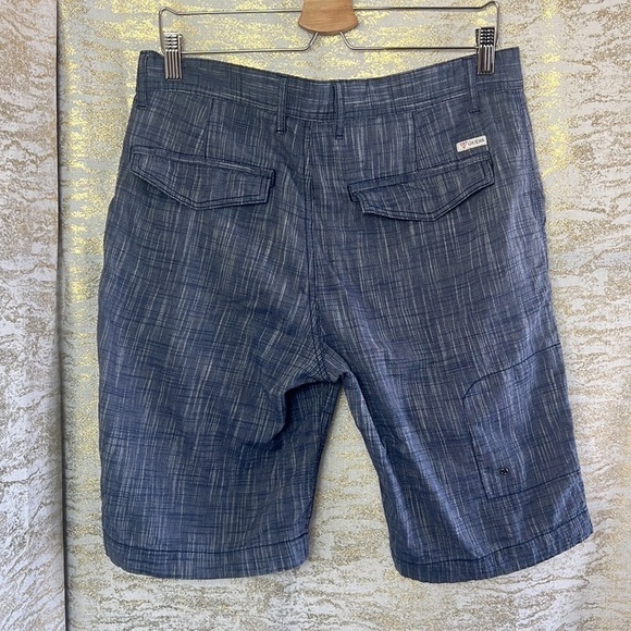Guess Blue/White Designer Summer Boat Shorts Size 32 - Picture 7 of 15